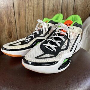 Nike Air Jordan Tatum 1 “Home” Low Gym Shoes For Men Sz 13. White, Green, Orange